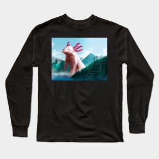 Axolotzilla Long Sleeve T-Shirt